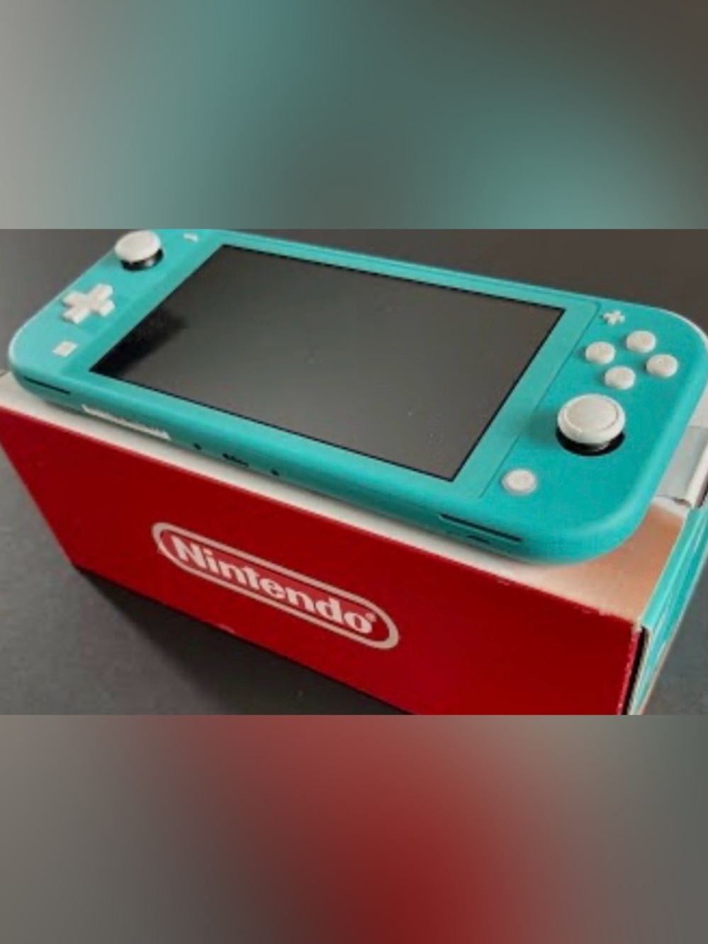 Nintendo Teal Handheld Switch Light